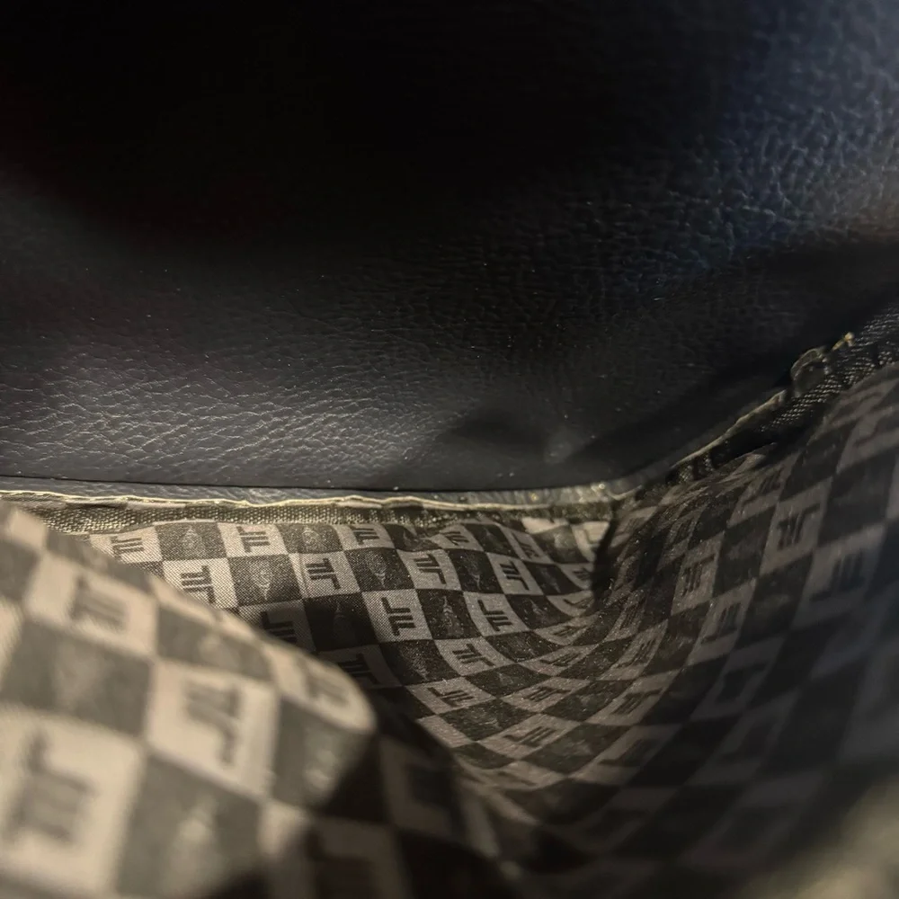 London Fog  Edie Quilted Backpack with Gold Hardware
